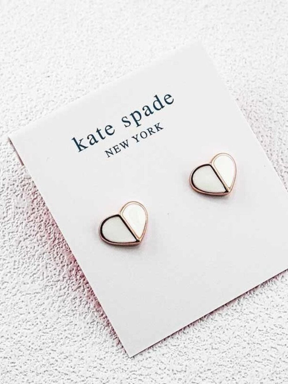 Kate Spade Heart Stud Earrings